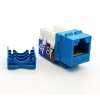 Cat5E 110 Style Keystone Insert - Blue