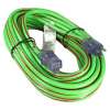 50Ft 12/3 SJTW heavy Duty Power Cord w/LED Green