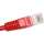 Cat6 0.5ft Patch Cable with Snagless Boot 550MHz - Red