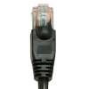 Cat6 25ft Patch Cable with Snagless Boot 550MHz - Black