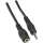 12Ft 2.5mm Stereo M/F Cable