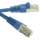 5Ft Cat.7 SSTP Patch Cable 600MHz Molded Blue