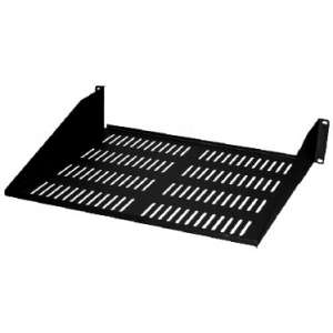 1U Front Mount Shelf - Vented - 1.75in X 19in X 10.5in