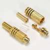 RCA Jack Metal Gold Plated