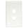 Keystone Wall Plate 2 Port - White