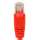 Cat6 25ft Patch Cable with Snagless Boot 550MHz - Red