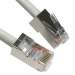 1.0m (3.3Ft) Cat5E Shielded Cable  No-Boot Gray