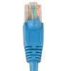 Cat5E 50ft Patch Cable with Molded Boot 350MHz - Blue