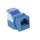 Cat.5E Tool Less Keystone Jack Blue