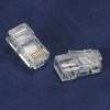 RJ45 Cat5E Plug for Solid/Stranded 50 Micron 3 Prong 100pk *RECOMMENDED*