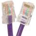 Cat6 Non-Booted 50ft Assembly Patch Cable 550MHz - Purple