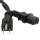 10Ft Computer Power Cord 5-15P to C13 Black SVT 18/3