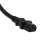 3Ft  Power Cord C20 to C13 Black/ SJT 14/3