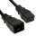 6Ft  Power Cord C19 to C20 Black/ SJT 14/3