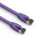 5Ft Cat.8 S/FTP Ethernet Network Cable 2GHz 40G Purple