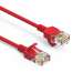 30Ft Cat6A UTP Slim Ethernet Network Booted Cable 28AWG Red