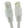 6Ft Cat6A Shielded (SSTP) Ethernet Network Booted Cable White