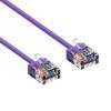 10Ft Cat6A UTP Super-Slim Ethernet Network Cable 32AWG Purple